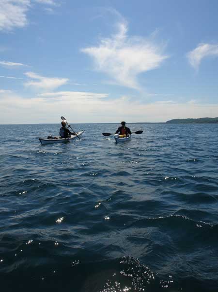 Lake Superior kayaks