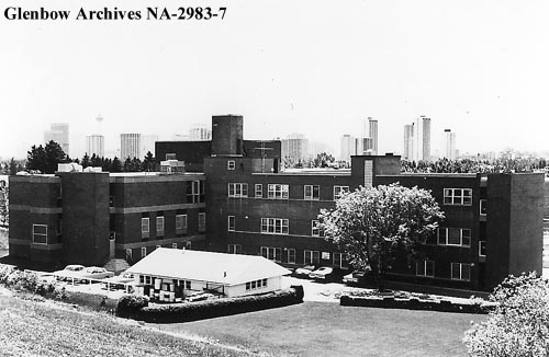 Glenbow archives photo Grave Hospital 1970s