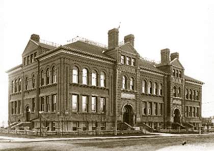  the McKay Avenue School is a prime destination for a local ghost walk.