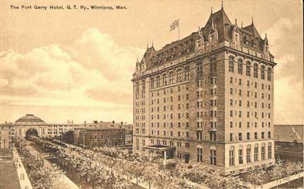 Fort Garry Hotel, Winnipeg, Canada.