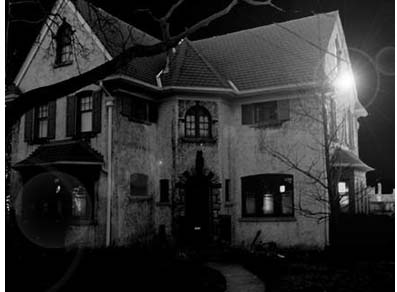 Spooky looking house
